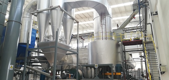 湖北興興環保石膏煅燒生產線進入投產階段(圖1)